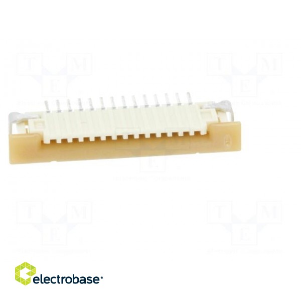 Connector: FFC (FPC) | horizontal | PIN: 14 | ZIF,bottom contacts фото 9