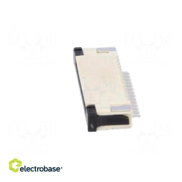 Connector: FFC (FPC) | horizontal | PIN: 14 | ZIF,top contacts | SMT image 3