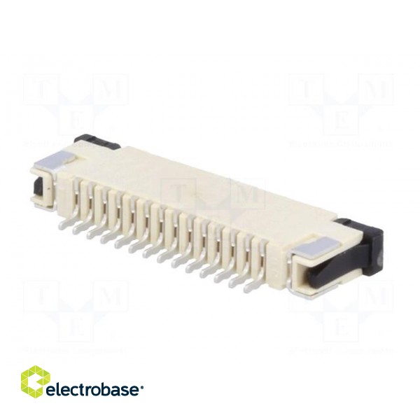 Connector: FFC (FPC) | horizontal | PIN: 14 | ZIF,top contacts | SMT фото 6