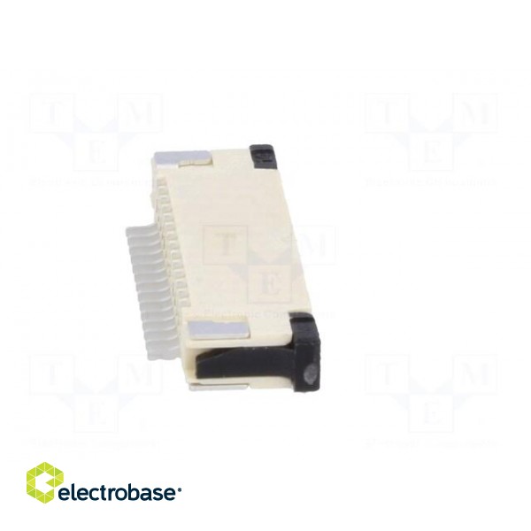 Connector: FFC (FPC) | horizontal | PIN: 14 | ZIF,top contacts | SMT фото 7