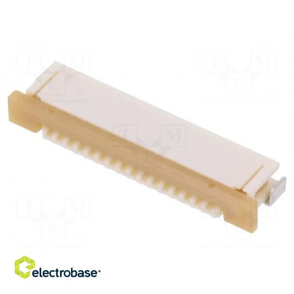 Connector: FFC (FPC) | horizontal | PIN: 16 | ZIF,bottom contacts фото 1