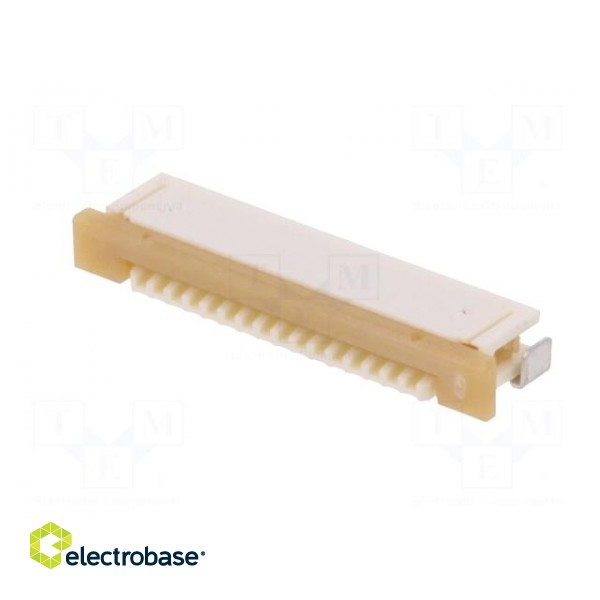 Connector: FFC (FPC) | horizontal | PIN: 16 | ZIF,bottom contacts фото 2