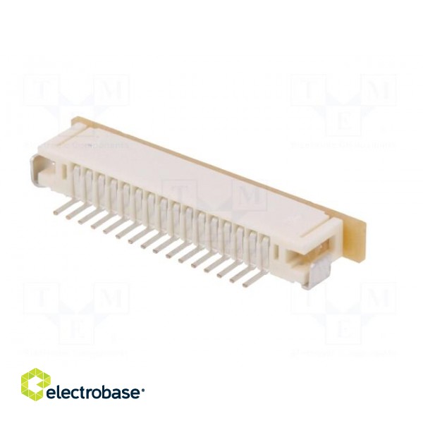 Connector: FFC (FPC) | horizontal | PIN: 16 | ZIF,bottom contacts фото 6