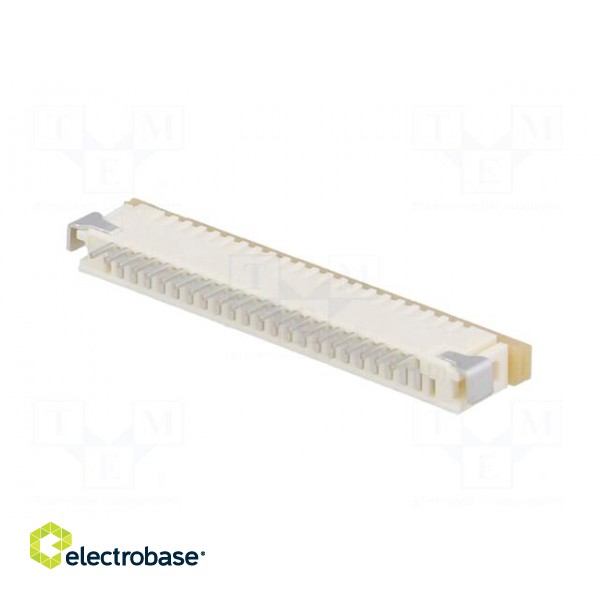 Connector: FFC (FPC) | horizontal | PIN: 22 | ZIF,top contacts | SMT фото 6