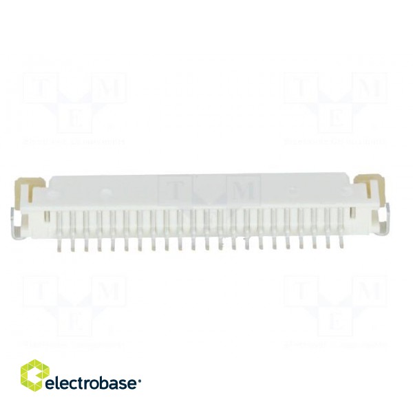 Connector: FFC/FPC | horizontal | PIN: 22 | top contacts,ZIF | SMT | 1A фото 5