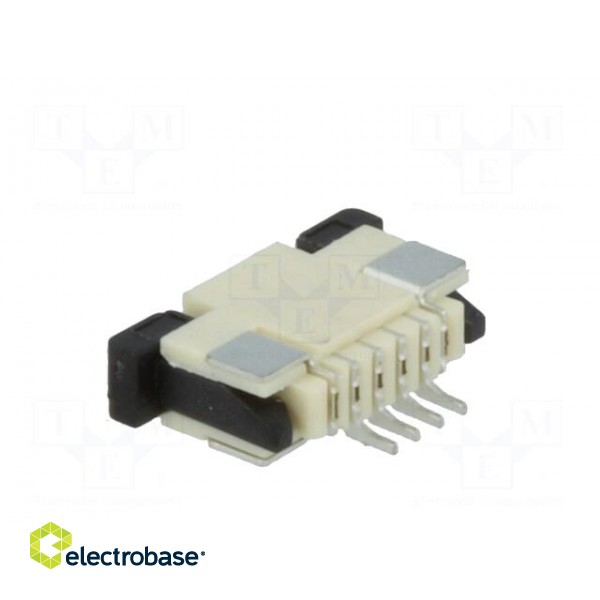 Connector: FFC (FPC) | horizontal | PIN: 4 | ZIF,bottom contacts | SMT фото 4