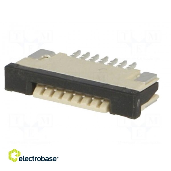 Connector: FFC/FPC | horizontal | PIN: 7 | top contacts,ZIF | SMT | 0.5A image 2
