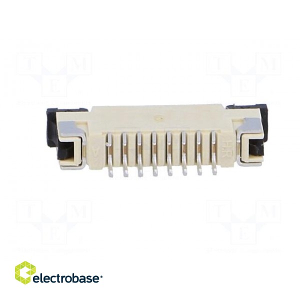 Connector: FFC/FPC | horizontal | PIN: 8 | top contacts,ZIF | SMT | 0.5A image 5