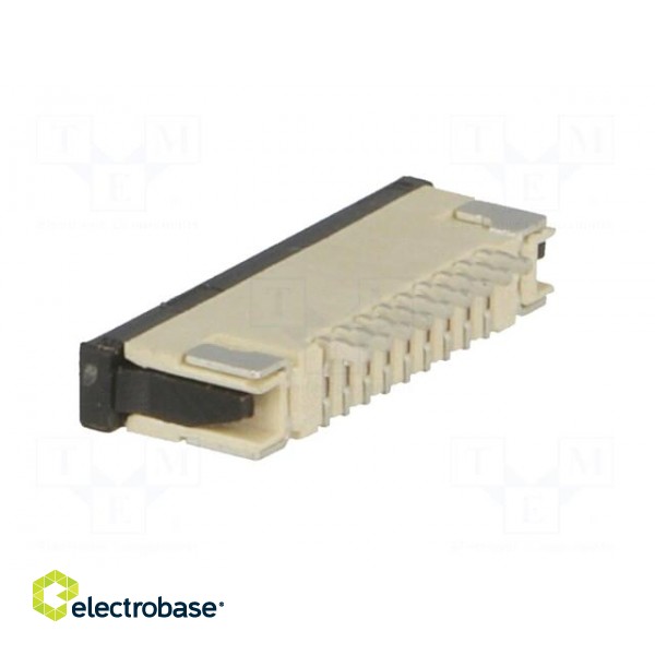 Connector: FFC/FPC | horizontal | PIN: 9 | top contacts,ZIF | SMT | 0.5A фото 4