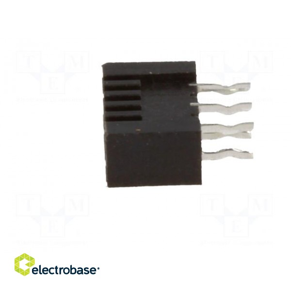 Connector: FFC (FPC) | straight | PIN: 5 | NON-ZIF | THT | tinned | 20mΩ paveikslėlis 3