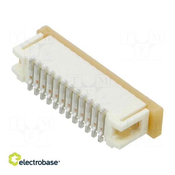 Connector: FFC/FPC | vertical | PIN: 12 | ZIF | SMT | Easy-On | 125V | 1A paveikslėlis 2