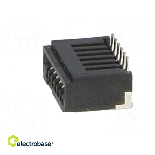 Connector: FFC (FPC) | vertical | PIN: 6 | NON-ZIF | SMT | 0.5A | -25÷85°C фото 3