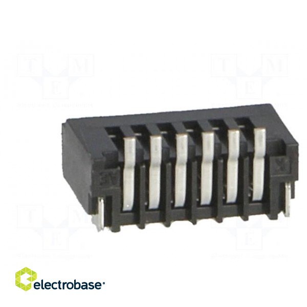 Connector: FFC (FPC) | vertical | PIN: 6 | NON-ZIF | SMT | 0.5A | -25÷85°C фото 5