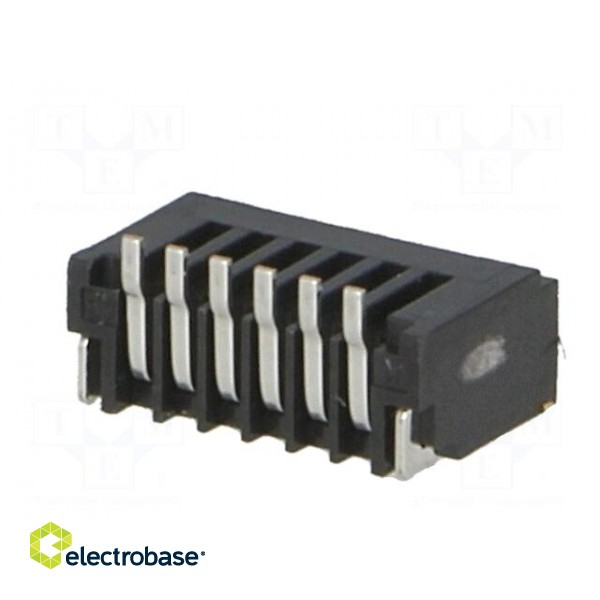 Connector: FFC (FPC) | vertical | PIN: 6 | NON-ZIF | SMT | 0.5A | -25÷85°C image 6
