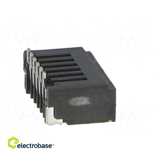 Connector: FFC (FPC) | vertical | PIN: 6 | NON-ZIF | SMT | 0.5A | -25÷85°C image 7