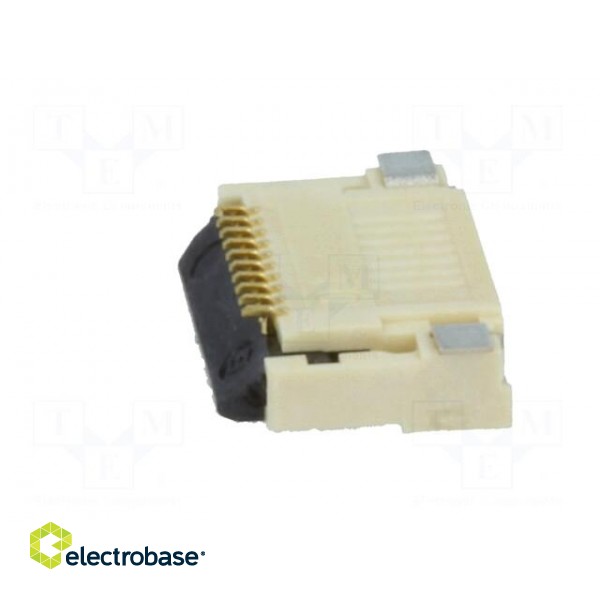 Connector: FFC/FPC | horizontal | PIN: 10 | dual contact | SMT | 0.5A image 7