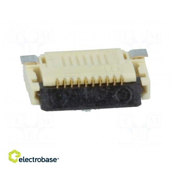 Connector: FFC/FPC | horizontal | PIN: 10 | dual contact | SMT | 0.5A image 5