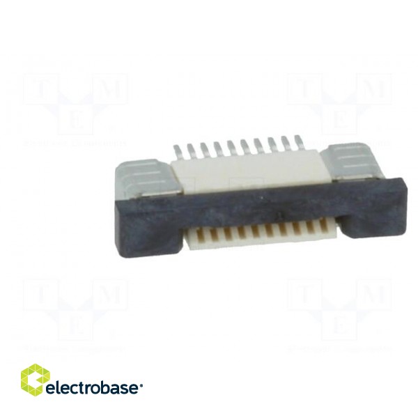 Connector: FFC/FPC | horizontal | PIN: 10 | top contacts,ZIF | SMT image 9