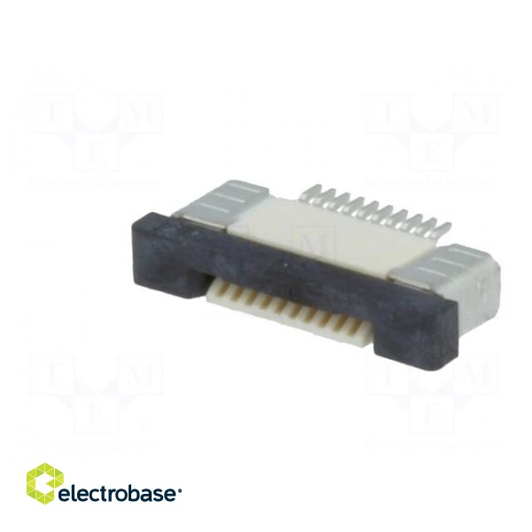 Connector: FFC (FPC) | horizontal | PIN: 10 | ZIF,top contacts | SMT фото 2