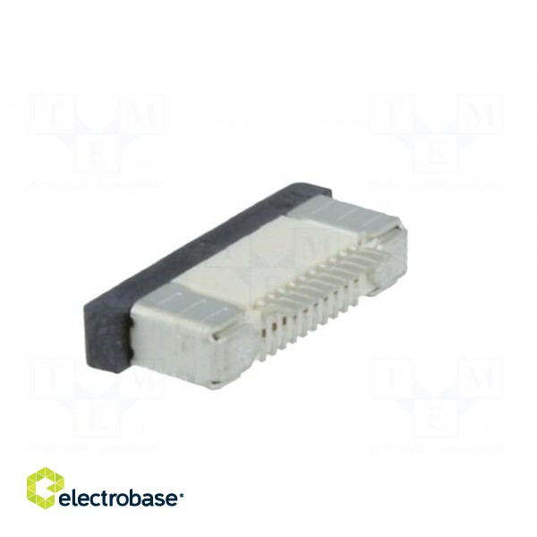 Connector: FFC (FPC) | horizontal | PIN: 10 | ZIF,top contacts | SMT image 4
