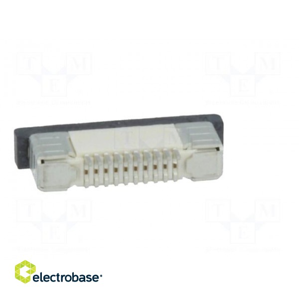 Connector: FFC/FPC | horizontal | PIN: 10 | top contacts,ZIF | SMT image 5