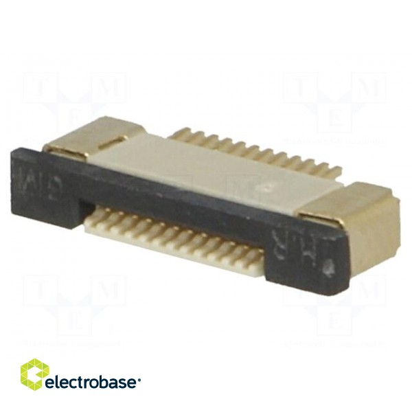 Connector: FFC (FPC) | horizontal | PIN: 12 | ZIF,top contacts | SMT фото 1