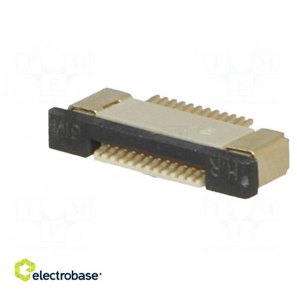 Connector: FFC (FPC) | horizontal | PIN: 12 | ZIF,top contacts | SMT image 2