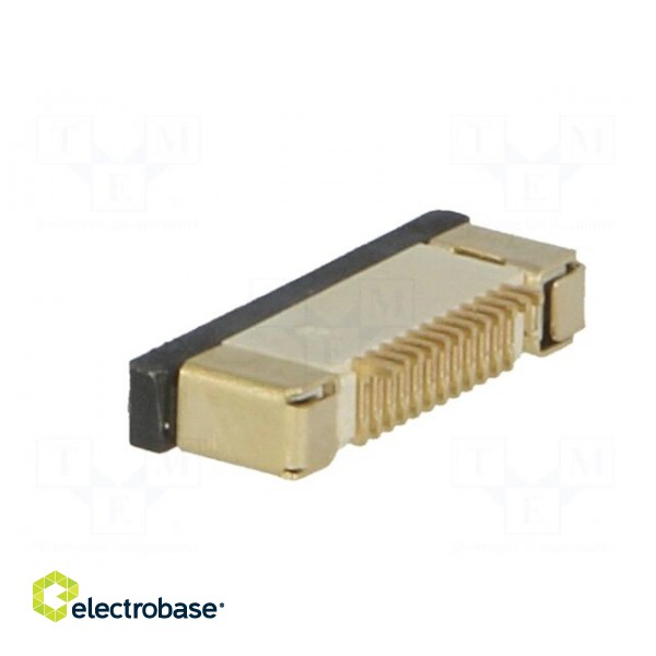 Connector: FFC (FPC) | horizontal | PIN: 12 | ZIF,top contacts | SMT image 4