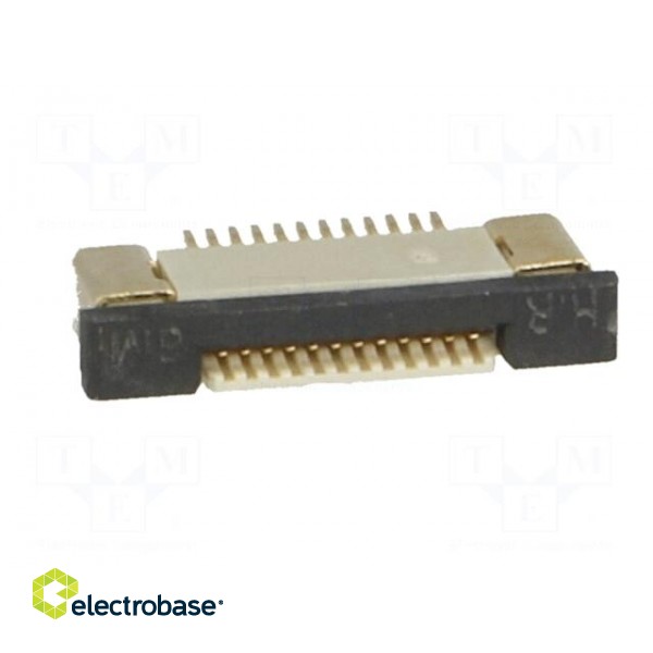 Connector: FFC (FPC) | horizontal | PIN: 12 | ZIF,top contacts | SMT image 9