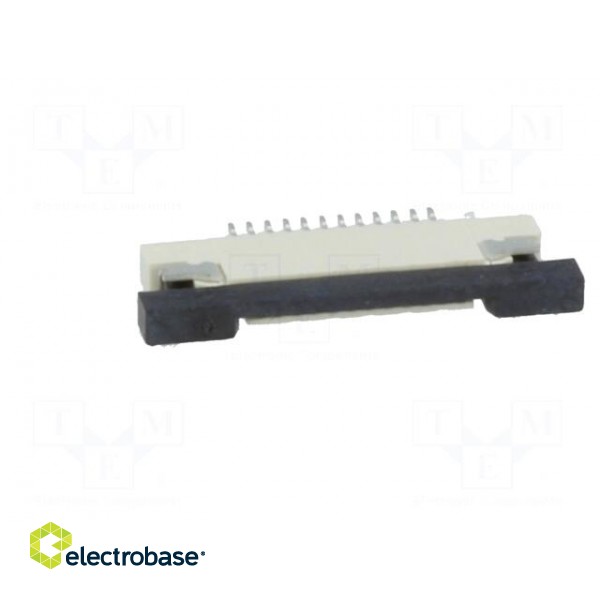 Connector: FFC/FPC | horizontal | PIN: 12 | top contacts,ZIF | SMT image 9