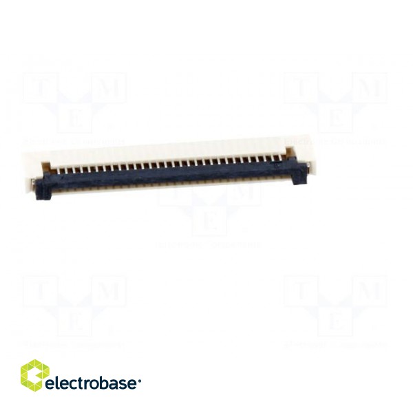 Connector: FFC/FPC | horizontal | PIN: 30 | ZIF | SMT | 500mA | tinned image 9