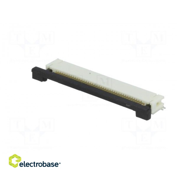 Connector: FFC (FPC) | horizontal | PIN: 40 | ZIF,bottom contacts image 2