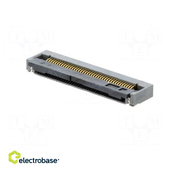 Connector: FFC/FPC | horizontal | PIN: 40 | bottom contacts,ZIF | SMT фото 2