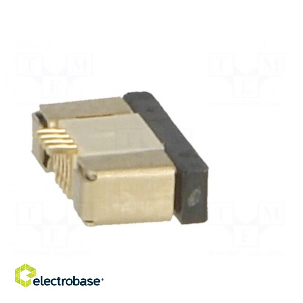 Connector: FFC/FPC | horizontal | PIN: 4 | top contacts,ZIF | SMT | 0.5A image 7