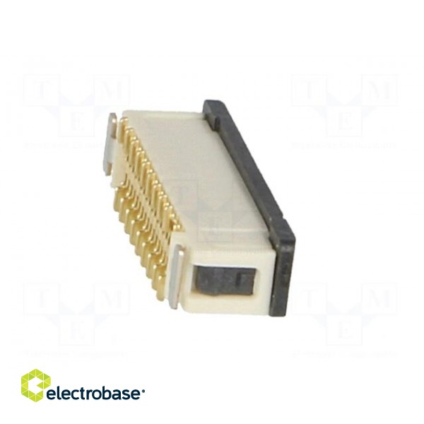 Connector: FFC (FPC) | vertical | PIN: 18 | ZIF,inverse | SMT | 0.5A image 7