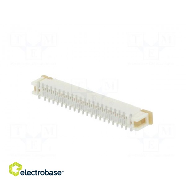 Connector: FFC (FPC) | vertical | PIN: 40 | ZIF | SMT | Easy-On | 50V фото 6