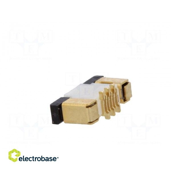 Connector: FFC/FPC | vertical | PIN: 6 | ZIF | SMT | 0.5A | 30mΩ | -25÷85°C image 4