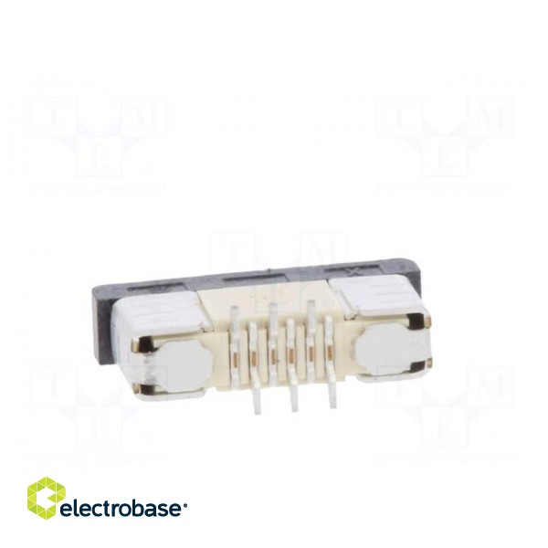 Connector: FFC (FPC) | vertical | PIN: 6 | ZIF | SMT | 500mA | tinned | 30mΩ paveikslėlis 5