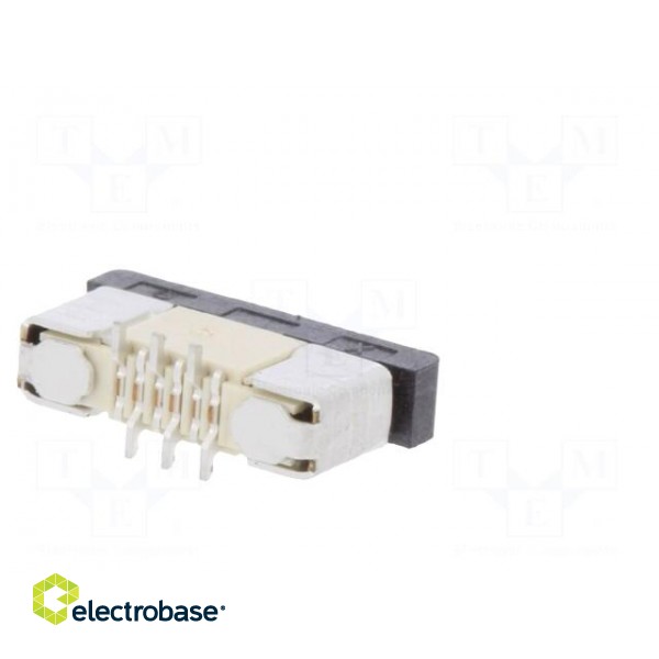 Connector: FFC (FPC) | vertical | PIN: 6 | ZIF | SMT | 500mA | tinned | 30mΩ paveikslėlis 6