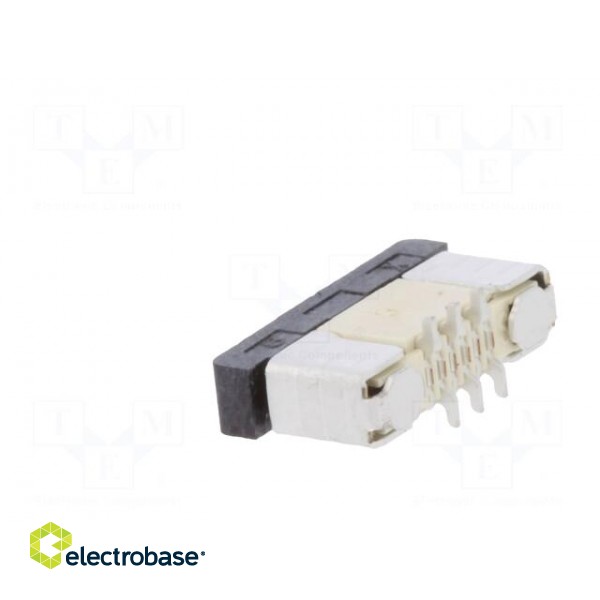 Connector: FFC (FPC) | vertical | PIN: 6 | ZIF | SMT | 500mA | tinned | 30mΩ paveikslėlis 4