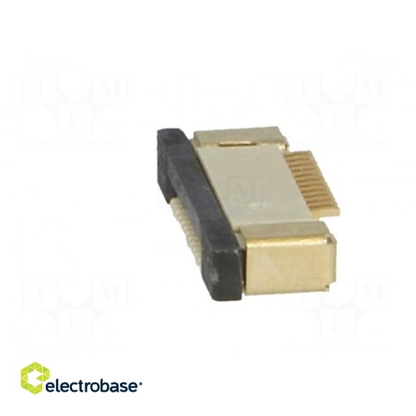 Connector: FFC (FPC) | horizontal | PIN: 12 | ZIF,top contacts | SMT image 3