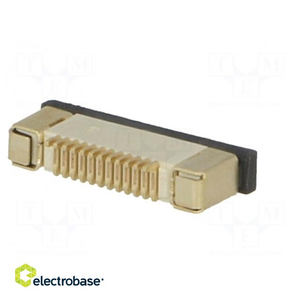 Connector: FFC (FPC) | horizontal | PIN: 12 | ZIF,top contacts | SMT фото 6