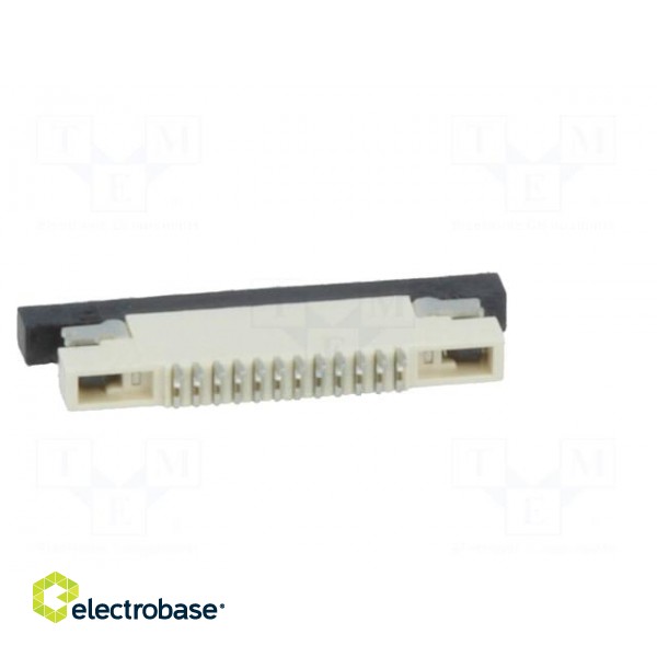 Connector: FFC/FPC | horizontal | PIN: 12 | top contacts,ZIF | SMT image 5