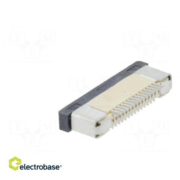 Connector: FFC (FPC) | horizontal | PIN: 14 | ZIF | SMT | 500mA | tinned image 4