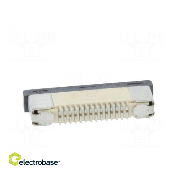 Connector: FFC (FPC) | horizontal | PIN: 14 | ZIF | SMT | 500mA | tinned image 5