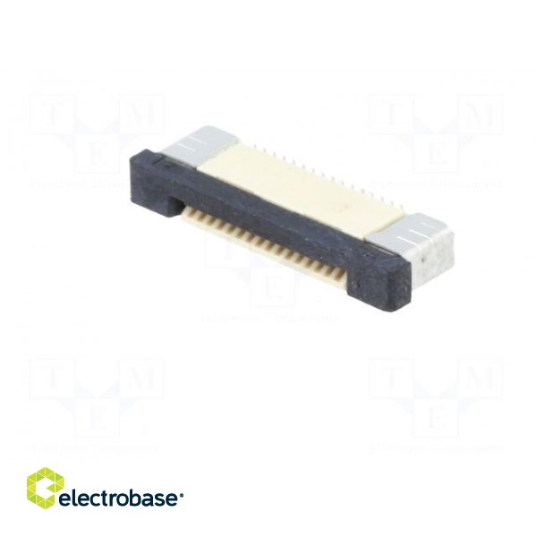 Connector: FFC/FPC | horizontal | PIN: 16 | ZIF | SMT | 500mA | tinned image 2
