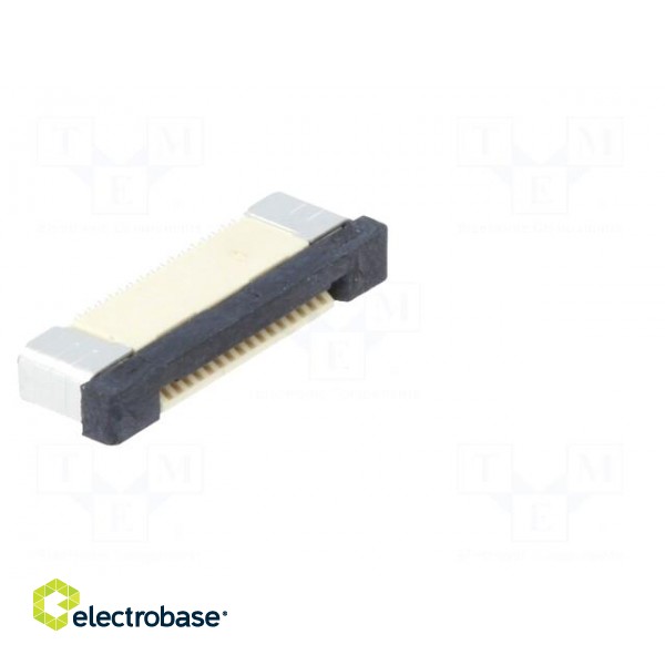 Connector: FFC/FPC | horizontal | PIN: 16 | ZIF | SMT | 500mA | tinned image 8