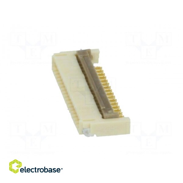 Connector: FFC (FPC) | horizontal | PIN: 18 | SMT | 0.5A | 0.5mm paveikslėlis 3