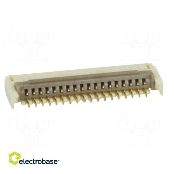 Connector: FFC (FPC) | horizontal | PIN: 18 | SMT | 0.5A | 0.5mm image 5