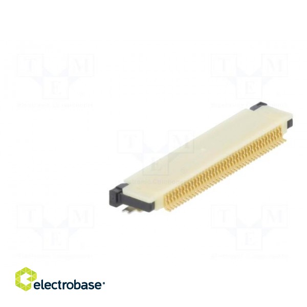 Connector: FFC (FPC) | horizontal | PIN: 40 | ZIF,top contacts | SMT фото 4